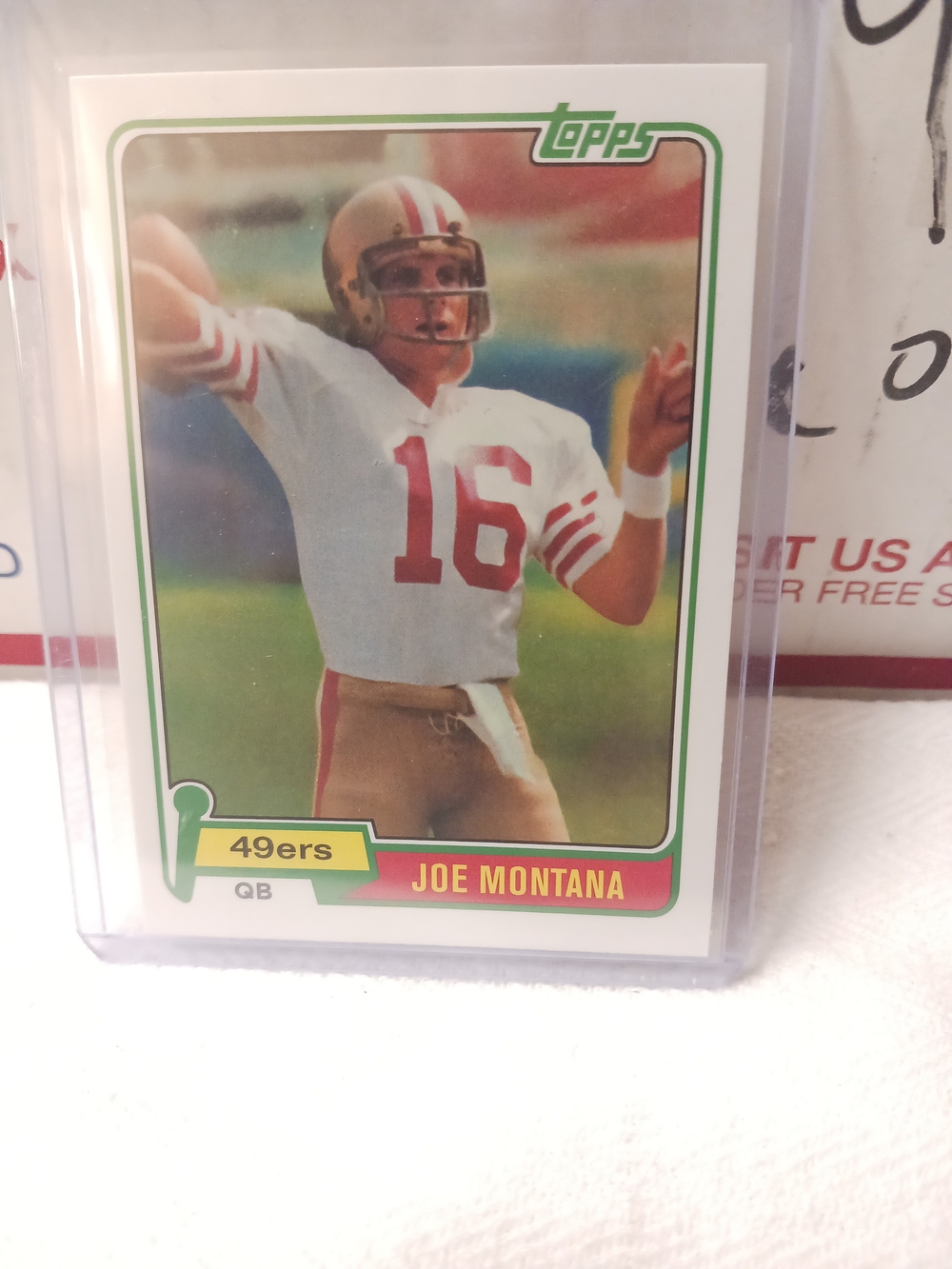 2012 Topps - 1981 Joe Montana (RC) VERY MINT!!!
